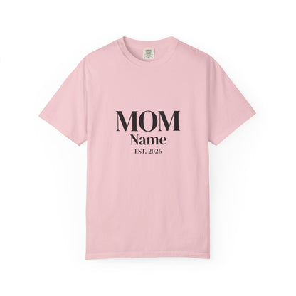 Custom Mom Shirt — Name & Year