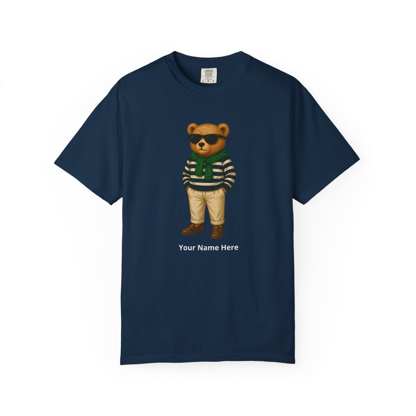 City Bear T-Shirt – Personalized Name Cute Tee