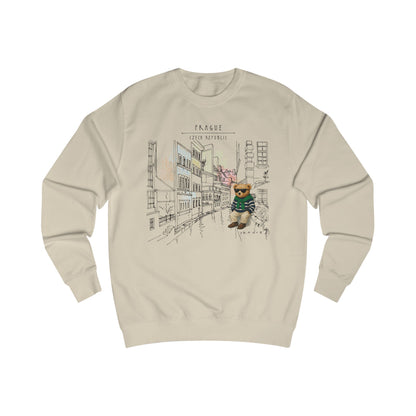 Prague Teddy Bear Sweatshirt   Czech Republic Souvenir Tee