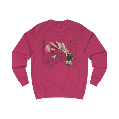 Prague Teddy Bear Sweatshirt   Czech Republic Souvenir Tee