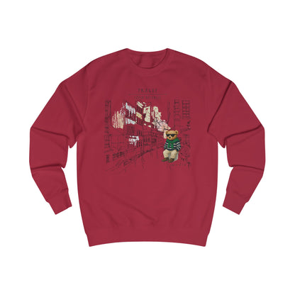 Prague Teddy Bear Sweatshirt   Czech Republic Souvenir Tee