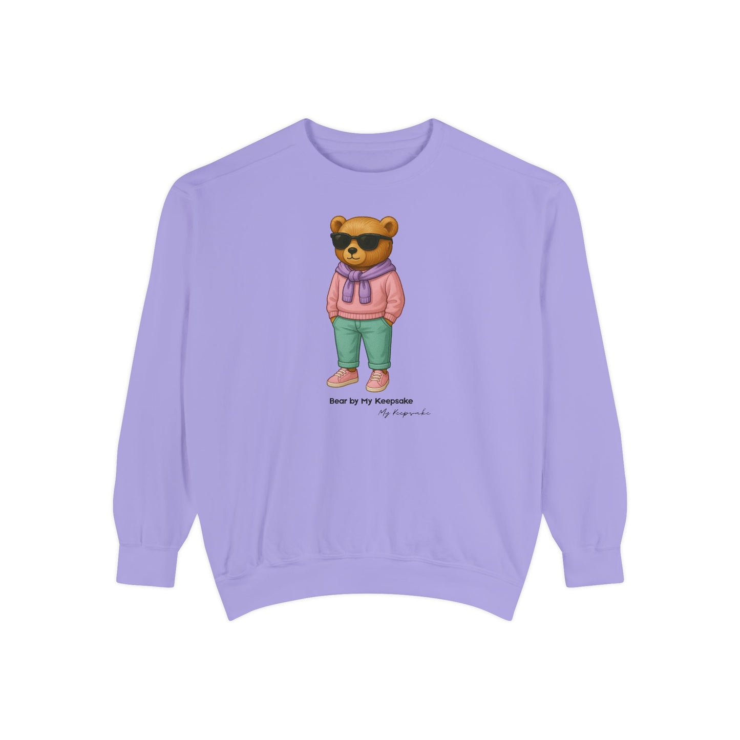 Sweatshirt Bear Streetwear – Pastel Bear Lady by My Keepsake