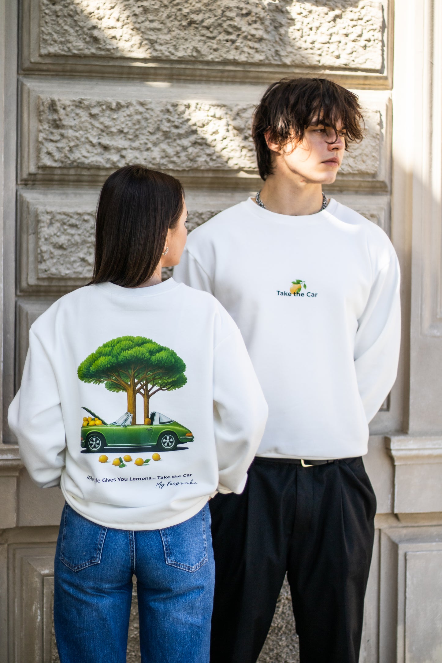 Unisex Sweatshirt Take the Car