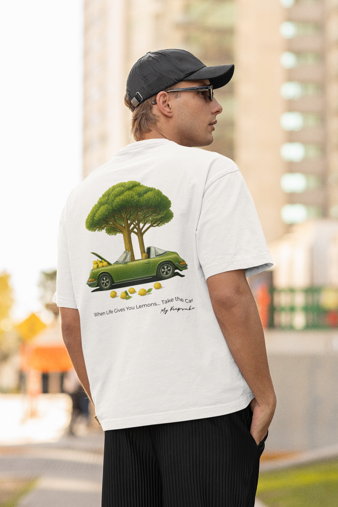 Unisex Boxy Tee — Take the Car