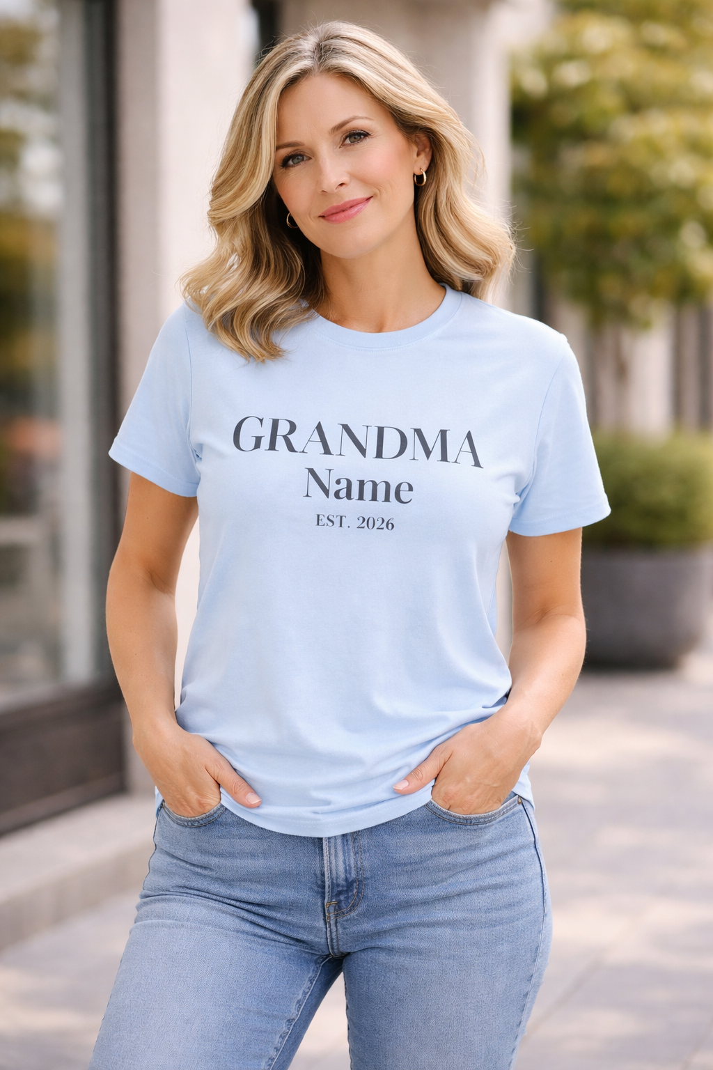 Custom Grandma Shirt — Name & Year