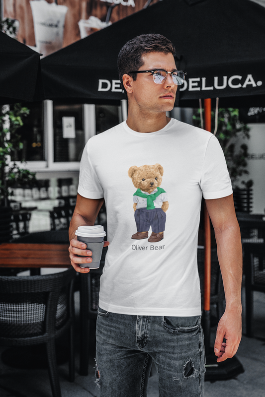 Street Bear T-Shirt – Personalized Name Cute Tee