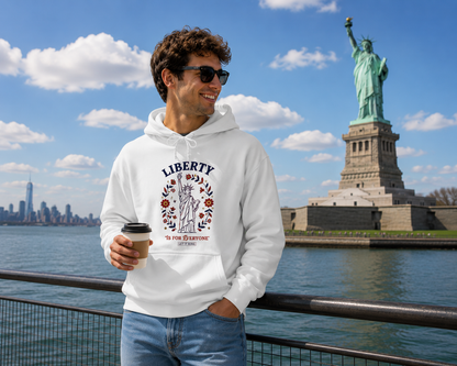 Vintage Liberty Hoodie | Americana Graphic Hoodie