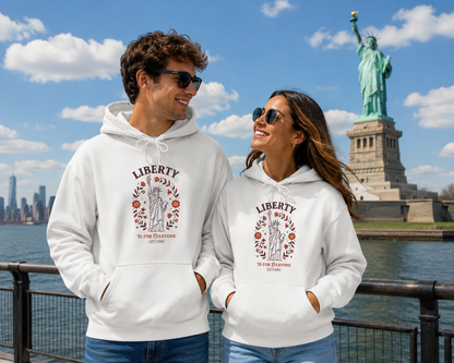 Vintage Liberty Hoodie | Americana Graphic Hoodie
