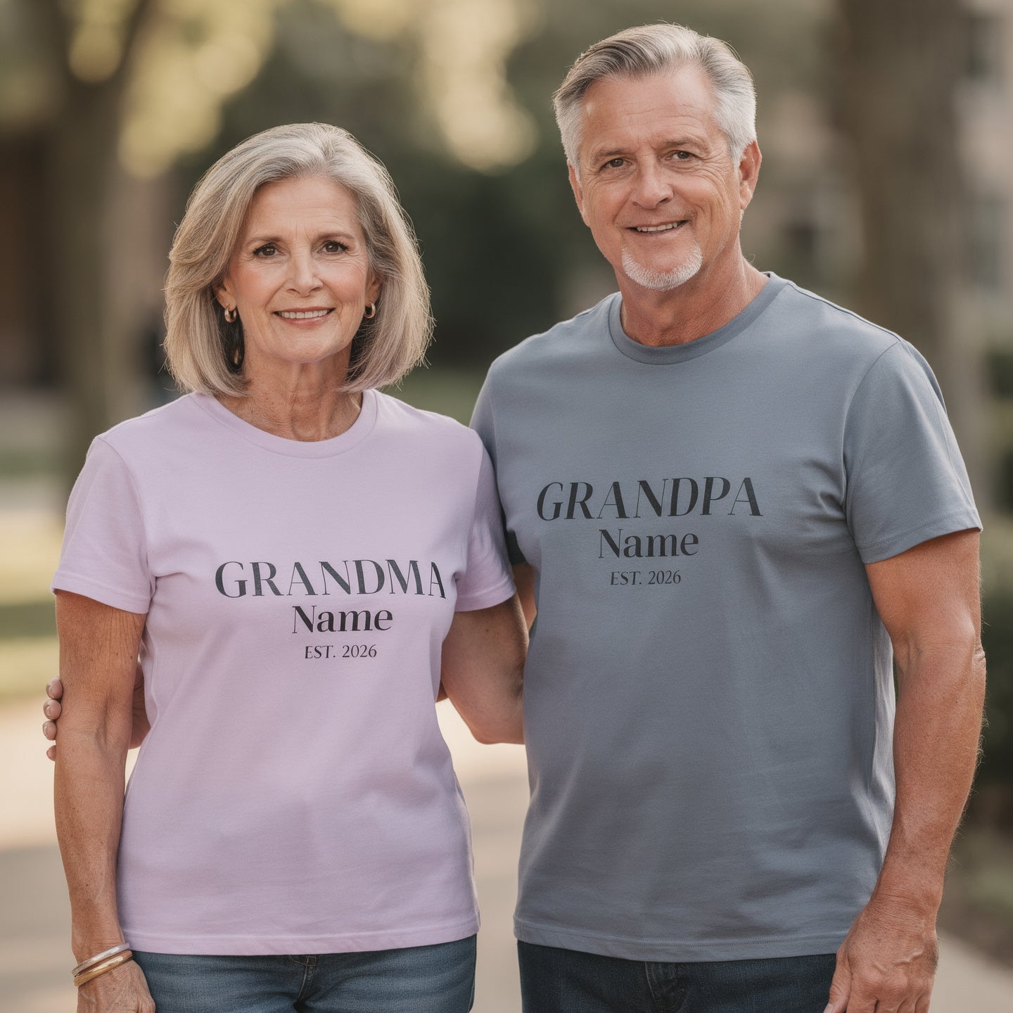 Custom Grandma Shirt — Name & Year